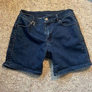 Cellblock13 Denim Zipper Shorts